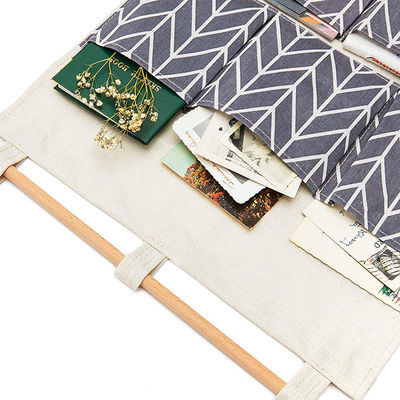 Wall over door storage pockets Closet Hanging Storage Bag Organizer Linen Cotton