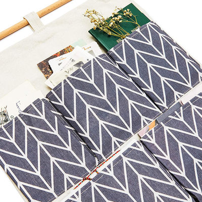 Wall over door storage pockets Closet Hanging Storage Bag Organizer Linen Cotton