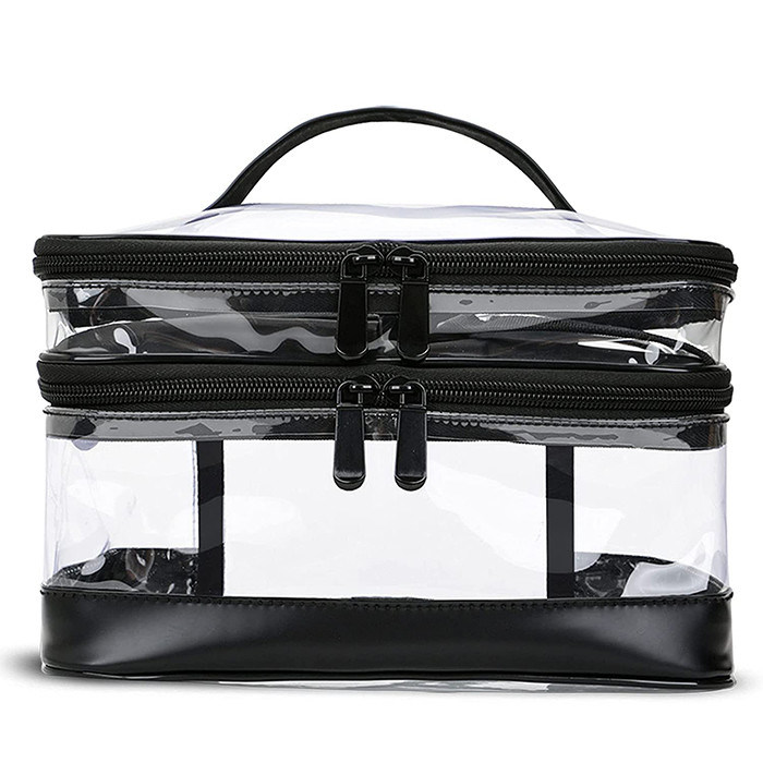 Multipurpose Cosmetic Makeup Bags Heavy Duty Nylon Mesh Travel Cases